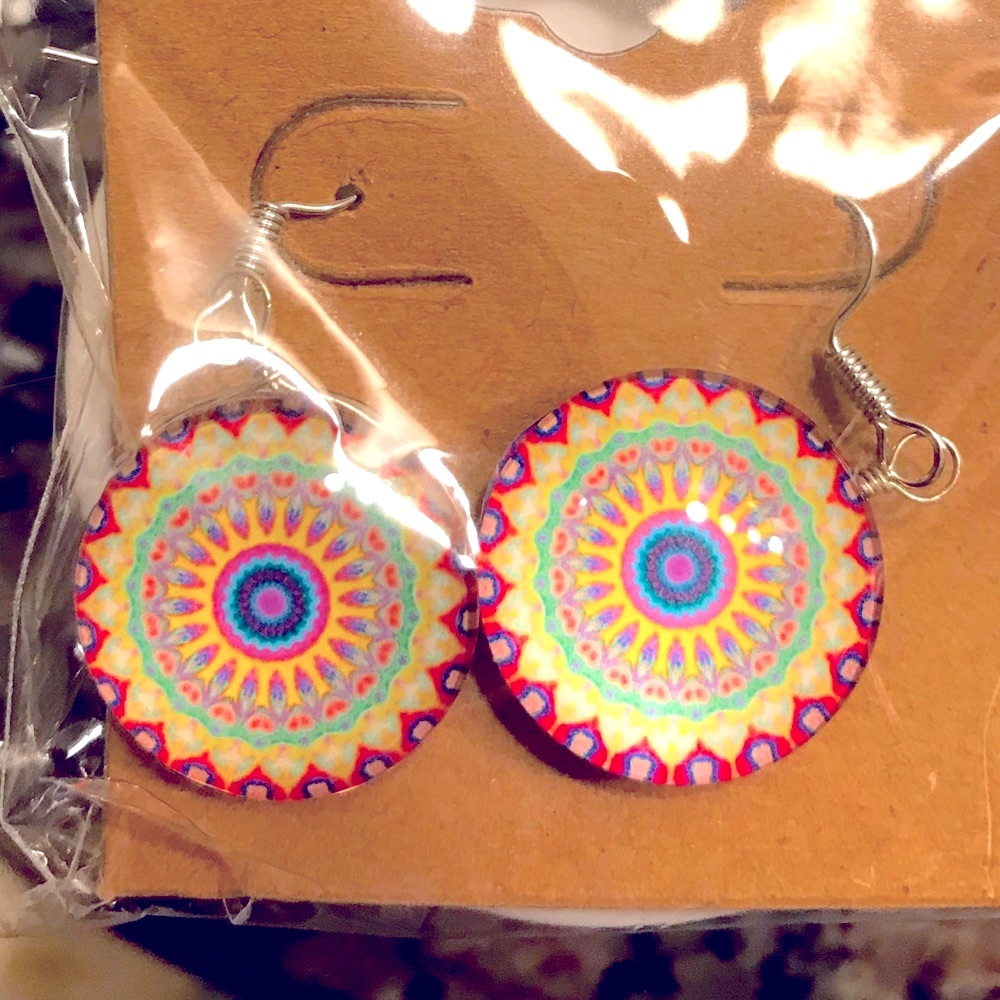 Mandala earrings
